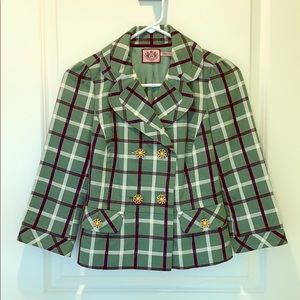 Juicy Couture Plaid Blazer